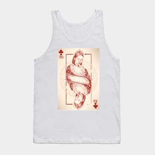 Demon Queen Playing Card Tank Top